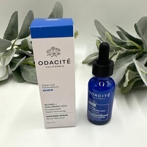 Odacite New in Box Retinol + Hyaluronic Acid Renewing Serum